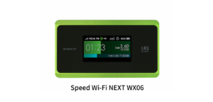 Speed Wi-Fi NEXT WX06