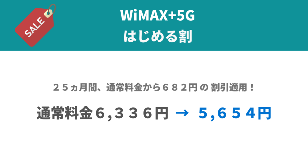 WiMAX+5G割